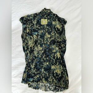 Free People mixed pattern muscle tank